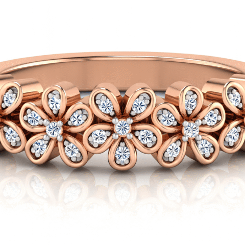 925 Silver Diamond Eternity Band Ring | Women’s Anniversary & Wedding Ring”