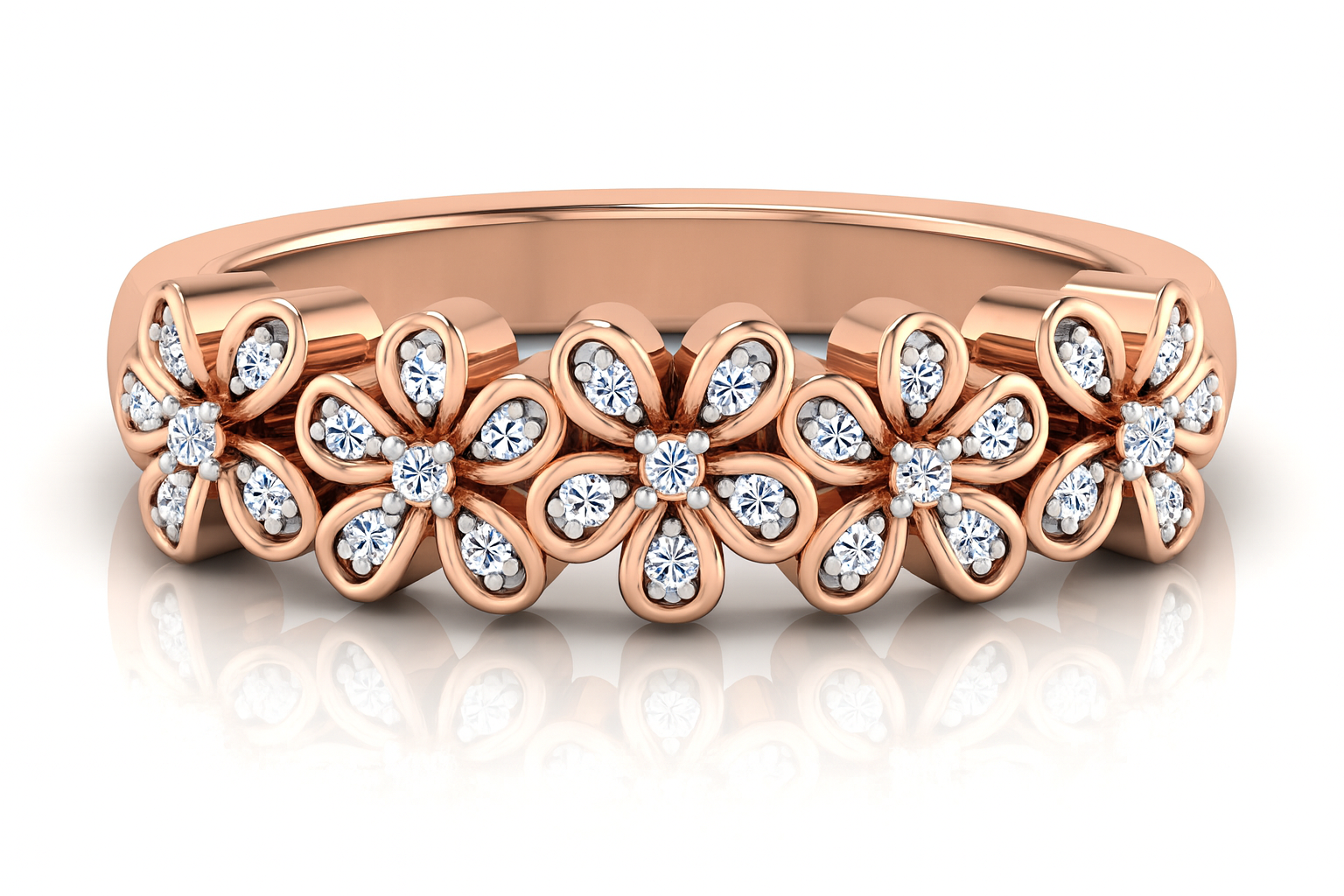 925 Silver Diamond Eternity Band Ring | Women’s Anniversary & Wedding Ring”