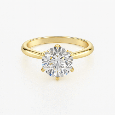 925 Silver 3CT Solitaire Ring For Women